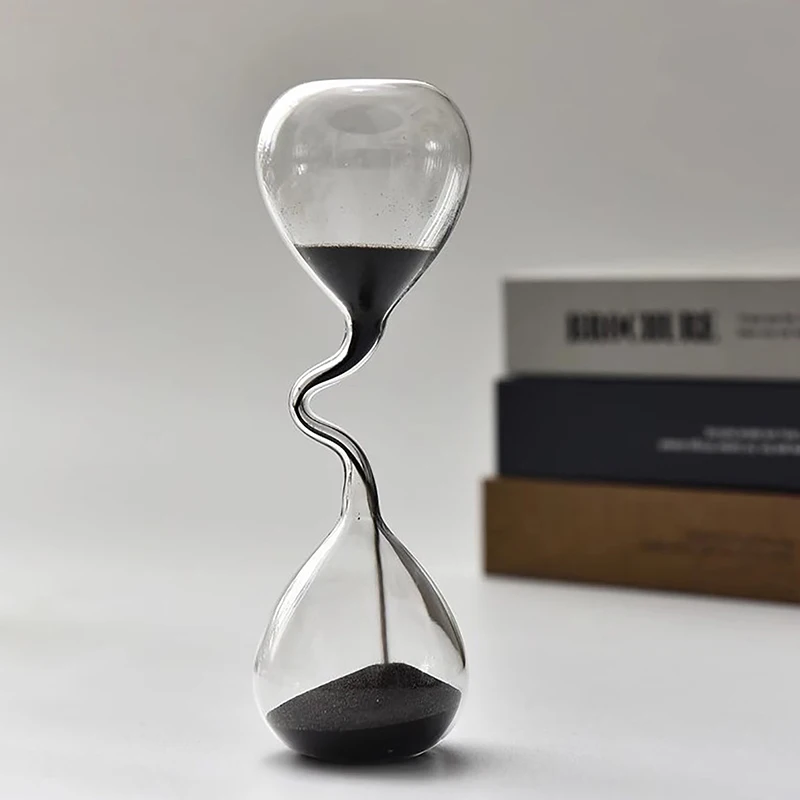 Interior Design Years Of School - 곡선 디자인 블랙 모래시계 모던 스타일