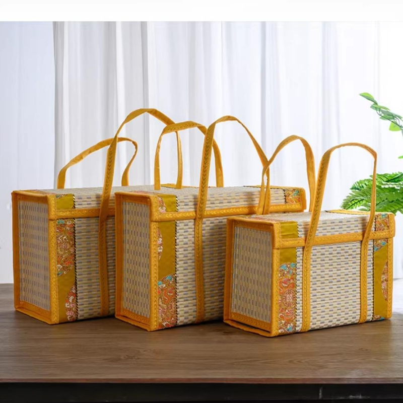 접이식 친환경 보관 가방 중국 축제 선물 상자 직사각형 - Woven Basket Set 리뷰 및 가격