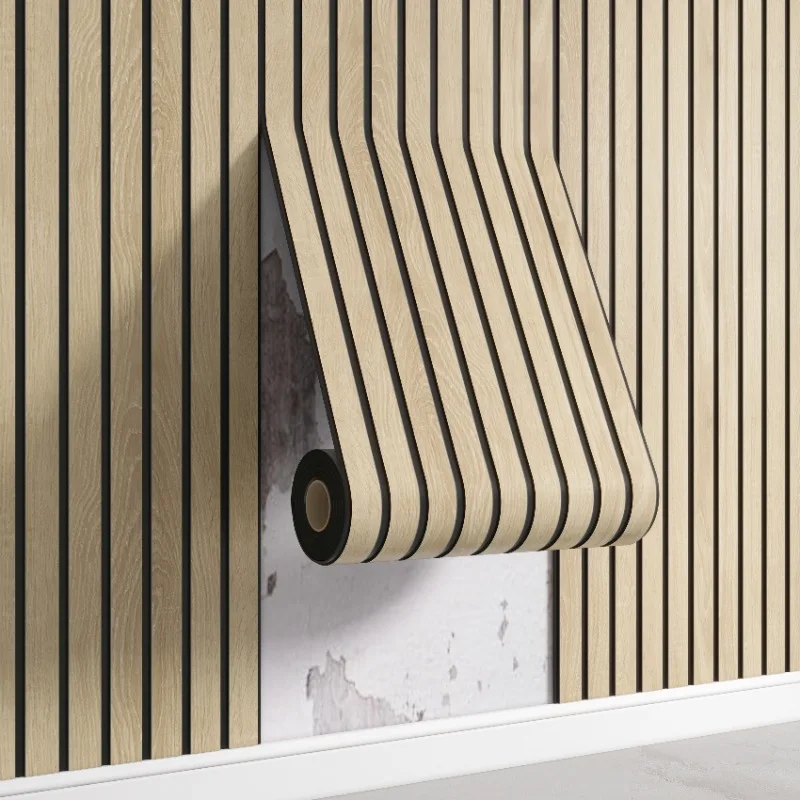 1롤 3D 나무 슬랫 벽 패널 붙였다 떼었다 할 수 있 - Wall Panel 3D Texture 리뷰 및 가격