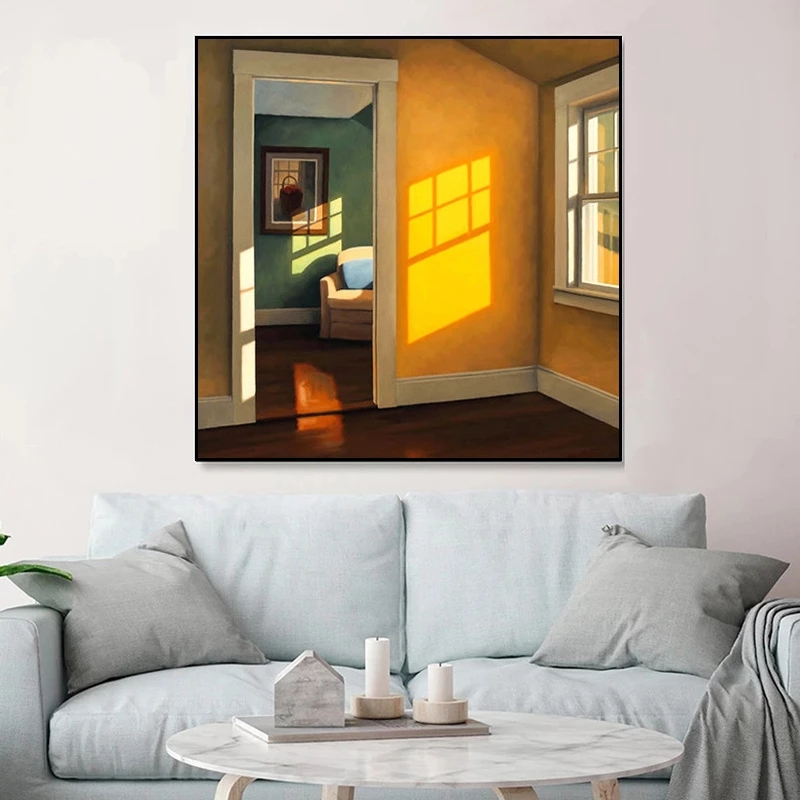 북유럽 창 외부 풍경 캔버스 회화 인쇄 풍경 인테리어  - Interior Design Apartment 리뷰 및 가격