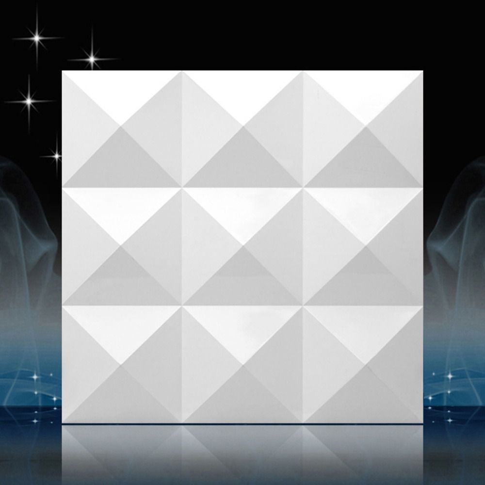 화이트 3D 벽면 패널 50*50cm 엠보싱 질감 사진 - Wall Panel 3D Texture 리뷰 및 가격