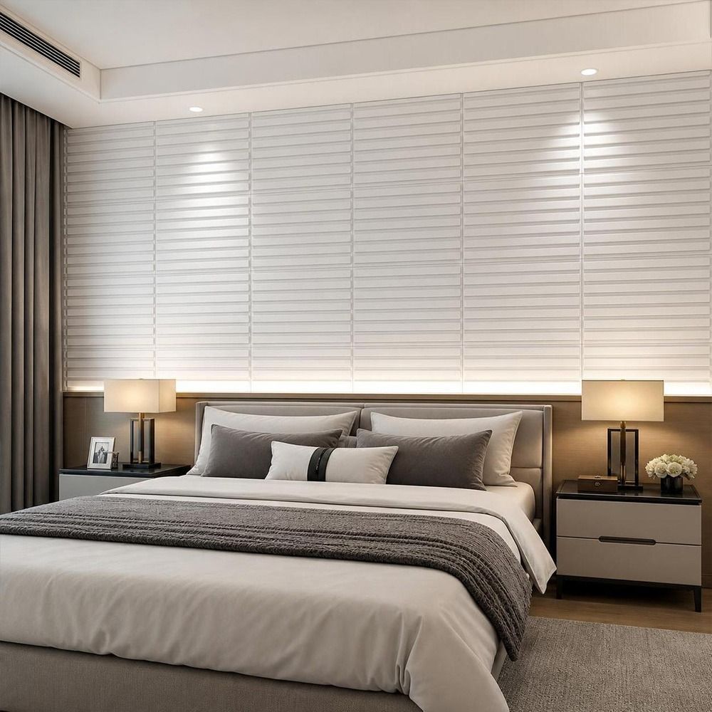 화이트 3D 벽면 패널 50*50cm 엠보싱 질감 사진 - Wall Panel 3D Texture 리뷰 및 가격