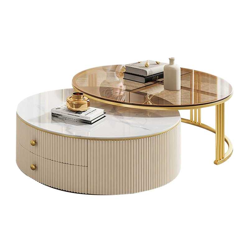 모던 럭셔리 대리석 원목 커피 테이블 세트, 인테리어  - Interior Design Luxury Living Room 리뷰 및 가격